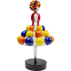 Фигура декоративная Primaballerina Pom Colore «Разноцветная прима-балерина с помпонами» 34 см