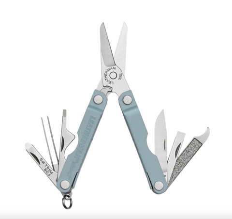 Мультитул LEATHERMAN Micra Arctic 10 инстр., 4,1/6,5 см, без чехла