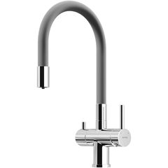 Sancos Lucia SC4004CH Смеситель для кухни с гибким изливом и возможностью подключения фильтра для воды, цвет: хром фото