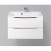 BelBagno Marino MARINO-800-2C-SO-BL-P Тумба под раковину подвесная, 80x45, цвет: белый