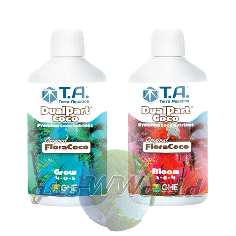 Комплект минеральных удобрений DualPart Coco от Terra Aquatica