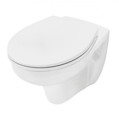 TECE 9700018 Безободковый подвесной унитаз TECE Basic в комплекте с сиденьем soft-close и крышкой