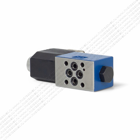 Фото 4WE4C2X/CG24N9Z5L - Гидрораспределитель золотниковый Ду 4 (CETOP02) с электроуправлением, схема C (574), электроуправление G24, возврат - пружинный
