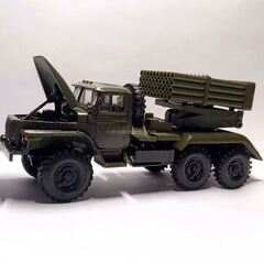 Ural-4320 BM-21 Grad multiple launch rocket system (MLRS) Elecon 1:43