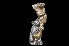 Силиконовый молд Медведи ( молд правый ) большой