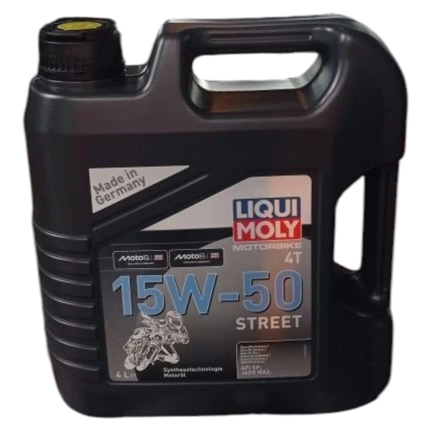 Масло моторное Liqui Moly Motorbike 4T 15W50 Street hc-синтетическое 4л