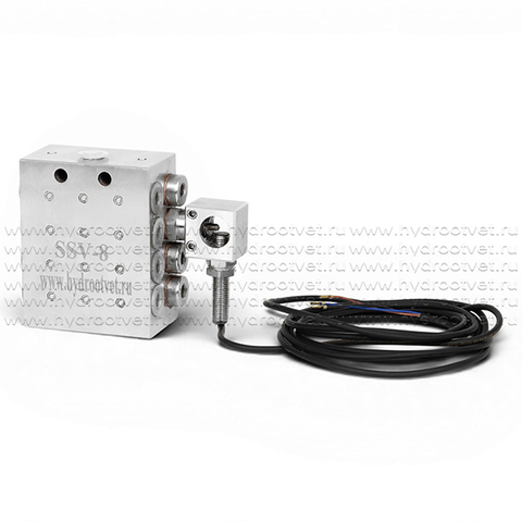 Фото SSV-8-K + inductive switch - Питатель прогрессивный на 8 выходов, с реле конца цикла