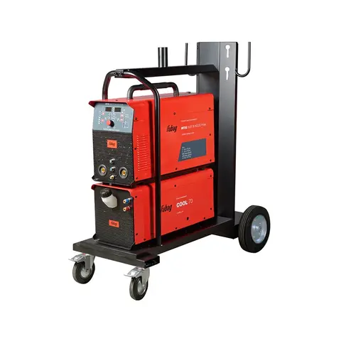 Инвертор сварочный Fubag INTIG 320 T W AC/DC PULSE (31455) с горелкой FB TIG 18 5P (38463), модулем охлаждения и тележкой