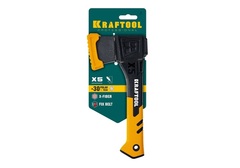 KRAFTOOL X5, 440/620 г, в чехле, 230 мм, универсальный топор (20660-05)