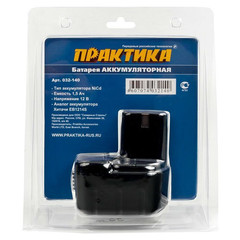 Аккумулятор для HITACHI ПРАКТИКА 12В, 1,5Ач,  NiCd, (032-140)