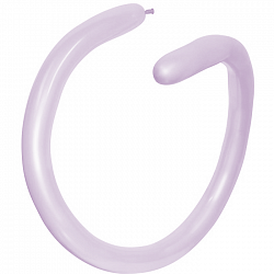 Шар S ШДМ 260/ 5*150 см, Пастель Макарунс, Светло-сиреневый (650), 50 шт.
