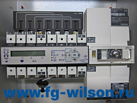 Панель переключения нагрузки CTI125 / CONTROL PANEL АРТ: 10000-70800