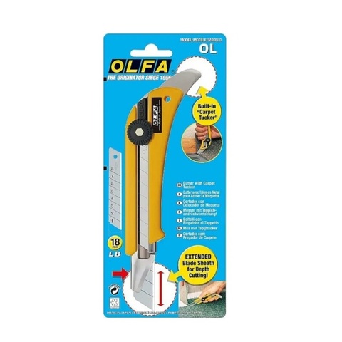 OLFA с выдвижным лезвием 18 мм, нож (OL-OL)