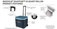 Купить Термоконтейнер Igloo Quantum 52 Roller напрямую от производителя недорого.