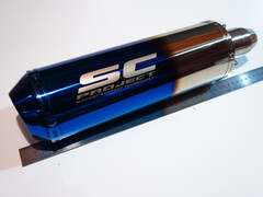 Глушитель SC Project GP2 синий