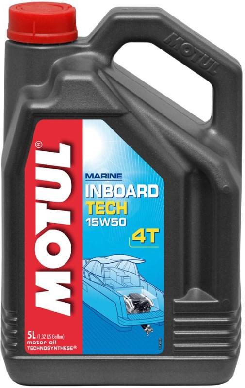 Motul Inboard Tech 4T 15W50 Моторное масло для лодочных моторов