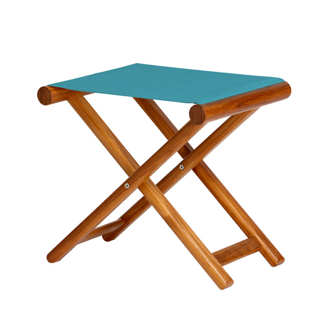 Canvas replacement for stool, turquoise, Marine Business