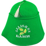 Колпак банный Академия бани (фетр) - 1