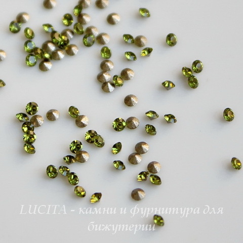 1028 Стразы Сваровски Olivine PP 6 (1,3-1,35 мм), 20 штук ()