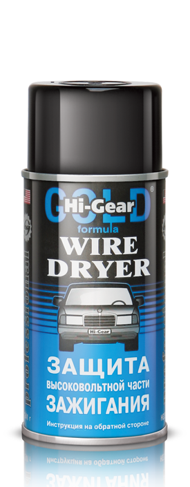 Осушитель в/в проводов и системы зажигания Hi-Gear Wire Dryer 240мл