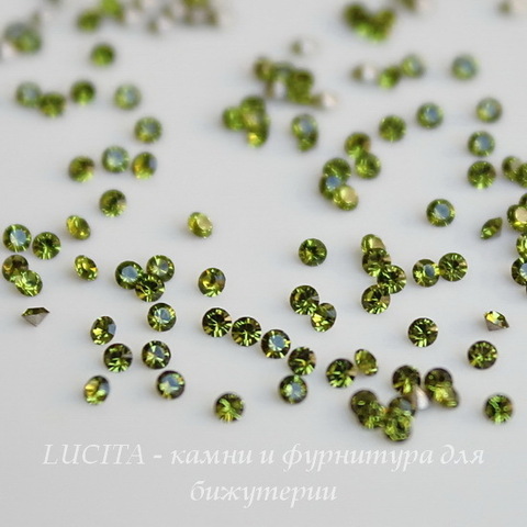 1028 Стразы Сваровски Olivine PP 6 (1,3-1,35 мм), 20 штук ()