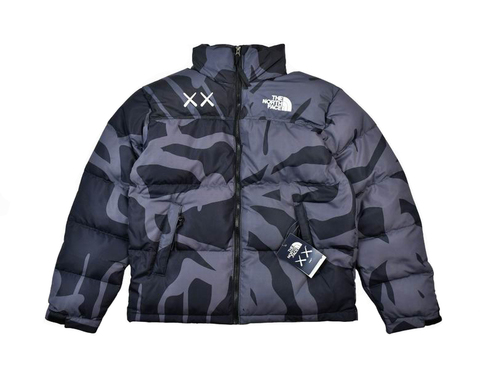 Пуховик женский The North Face 'Black/Grey' 