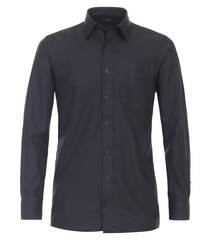 Сорочка мужская Casamoda Comfort Fit 334025200-800 из фактурной ткани чёрная