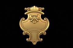 Силиконовый молд № 518 Картуш