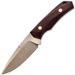 Фото Нож Pocket Wolf Мини Тактик, сталь AUS10Co, рукоять G10, красный