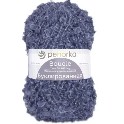 Пехорка Буклированная 39 сероголубой