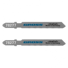 Полотна для электро-лобзика по металлу, 2 шт,( 3111-T118A ) Gross, 78277