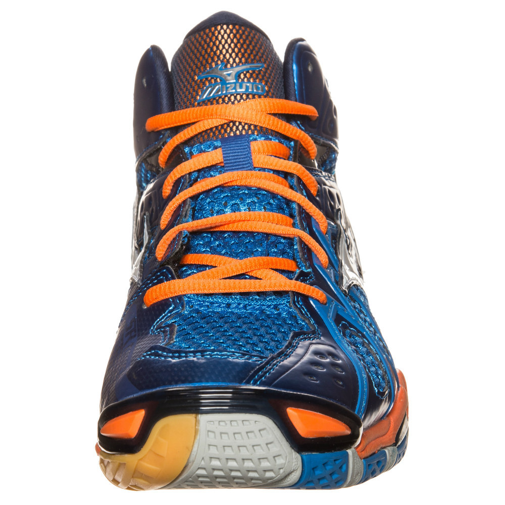 Волейбольные кроссовки Mizuno Wave Tornado 9 Mid синие - 3