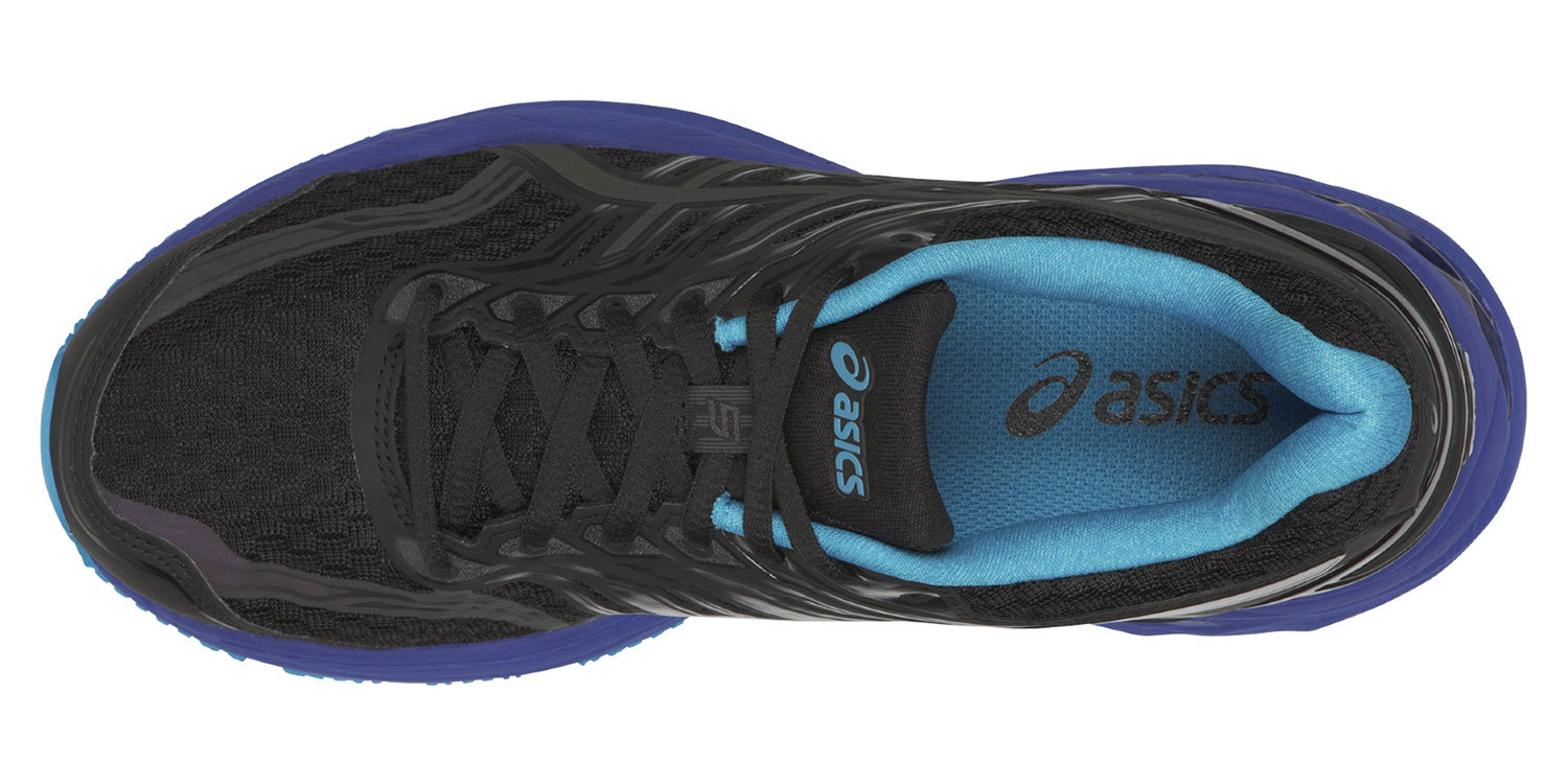 Кроссовки для бега женские Asics Gt 2000 5 Lite Show черные-синие - 4