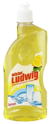 Средство для мытья посуды "Mister Ludwig" lemon 500 мл.