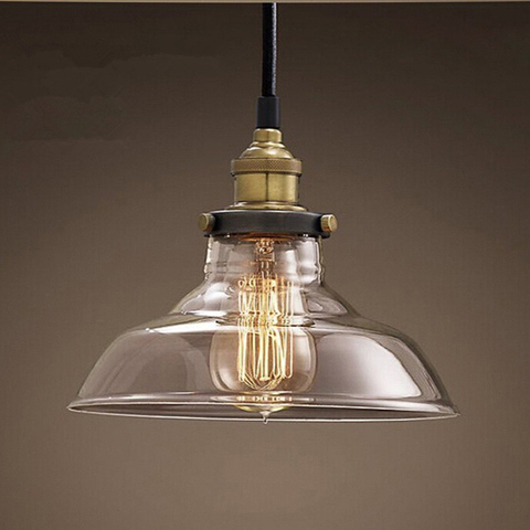 Светильник 20th c. Factory Filament прозрачный стекло 1 лампа