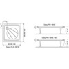 Ravak XA834001010 Панель PERSEUS PRO-80 SET с кpеплением белая