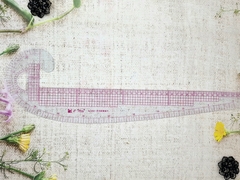 Лекало портновское метрическое бочок пройма, р. 47х12,5 см