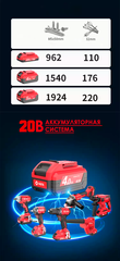 Шуруповерт аккумуляторный KEN BL7220 без АКБ (аккумуляторная батарея), с сумкой