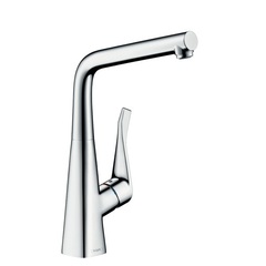 Hansgrohe Metris M71 14823000 Смеситель для кухни с Г-образным изливом фото