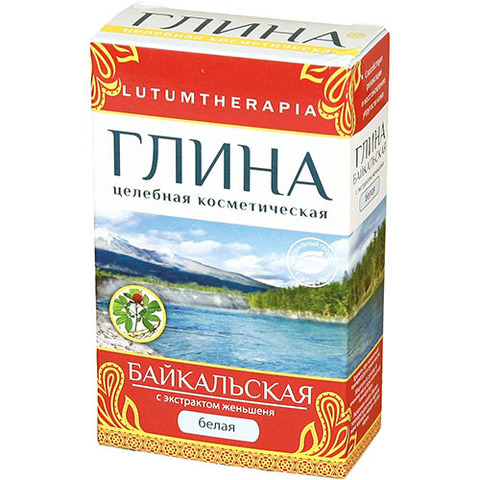 Глина косметическая белая с экстрактом женьшеня, Артколор - 5