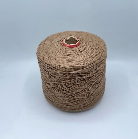 Бобинная пряжа (пр.Италия), art-USA Cotton supersoft , 325м/100гр. 100% Хлопок Pettinato(чесаный хлопок) цвет-Лесной орех, арт.30009