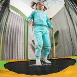 Батут DFC JUMP KIDS 55" зелено-желтый фото №9
