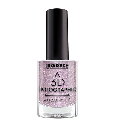 LuxVisage Лак для ногтей 3D HOLOGRAPHIC тон 708 лиловый турмалин 11мл