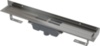 Alcaplast APZ1016-650 Водоотводящий желоб с порогами для цельной решетки с воротником к стене