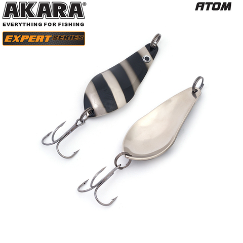 Блесна колеб. Akara Expert Атом 55 мм 10 гр. 14/SIL