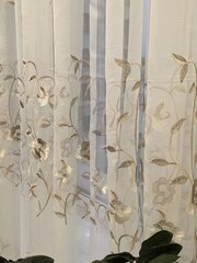 Комплект штор BlessLight Портьеры Канвас 280х100 1 шт. Брусничный