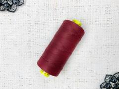 Нитки для отстрочки Gutermann Mara №30, 300м, бордовый