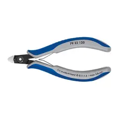 Прецизионные кусачки боковые для электроники чернёные 120 мм Knipex 79 22 120