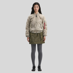 Бомбер Alpha Industries MA-1 Mineral (Серо-бежевый)