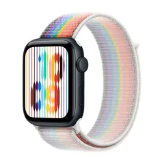 Умные часы Apple Watch SE 3 (2025) GPS, 44mm, Midnight Aluminium Case with Pride Edition Sport Loop